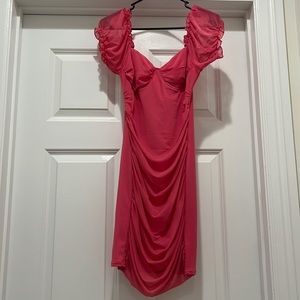 Hot Pink Shein Dress
